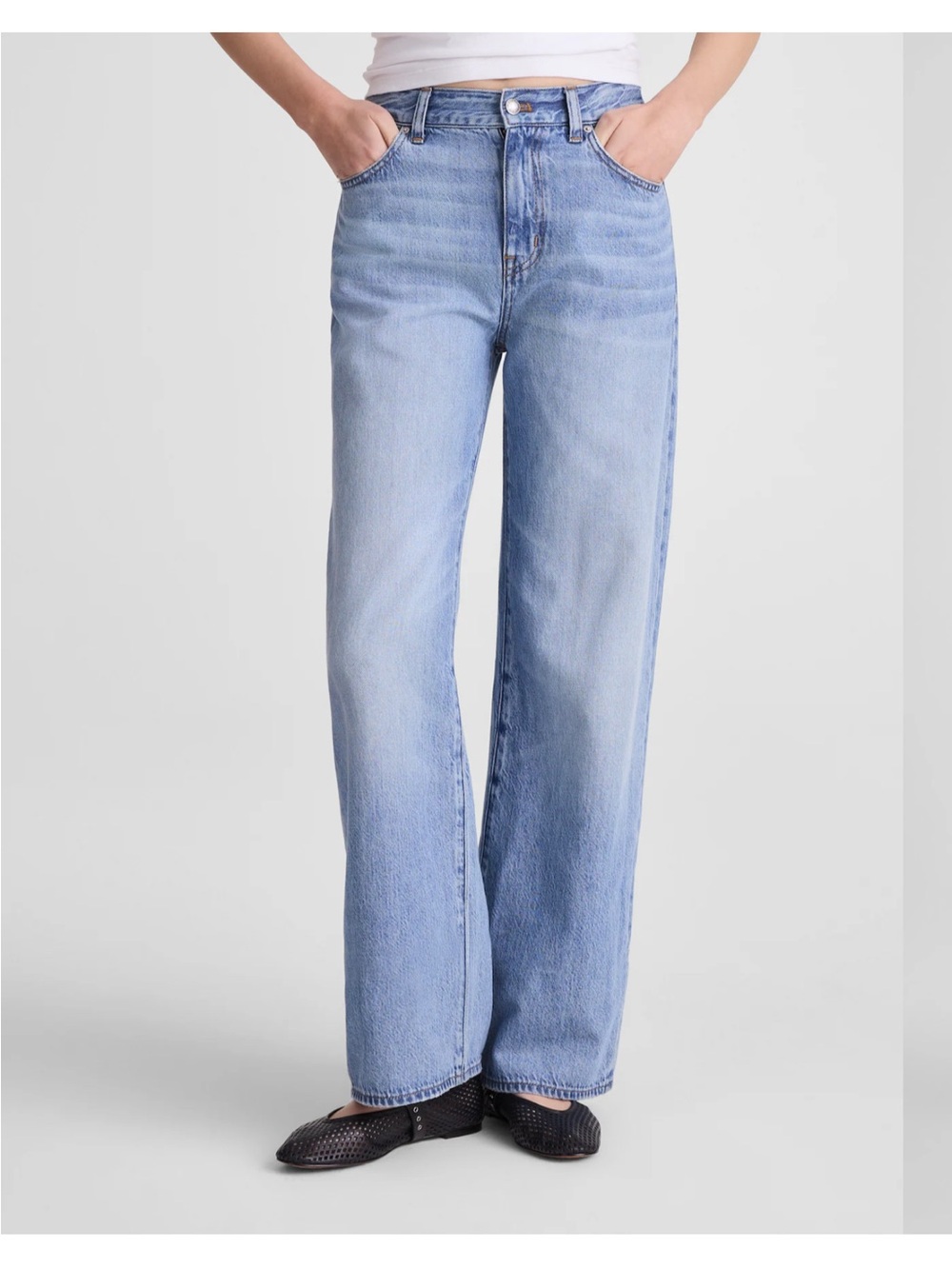 Madewell Women’s The Perfect Vintage Jean 32P blue zipper jeans - Picture 1 of 15